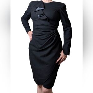 Vintage Ungaro Parallel Paris black dress